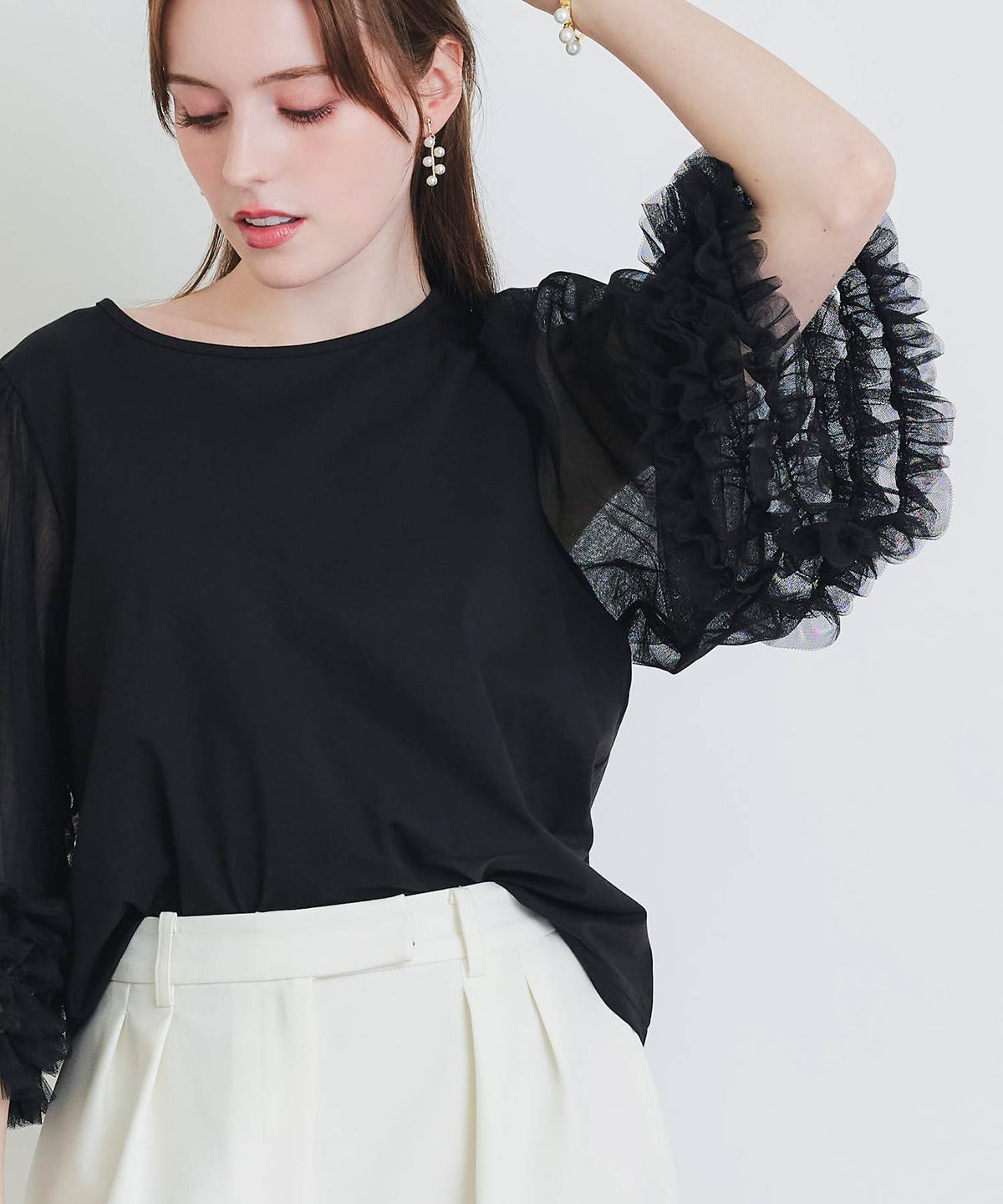 model：H160　着用サイズ：M