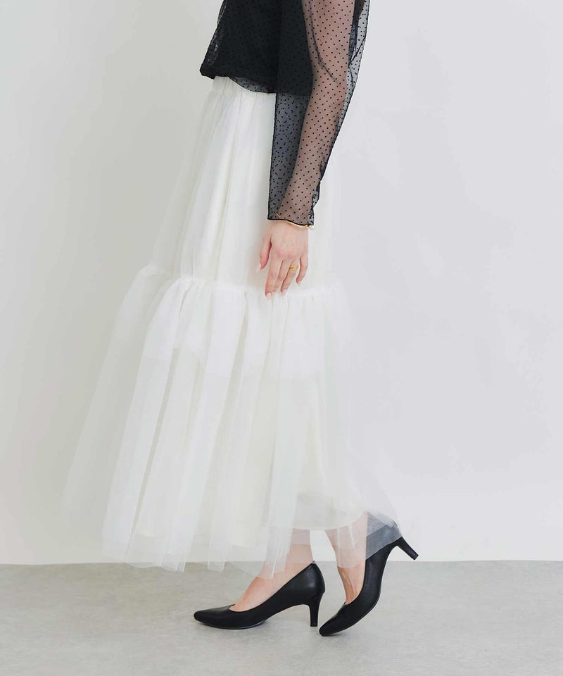 model：H160　着用サイズ：M　オフホワイト