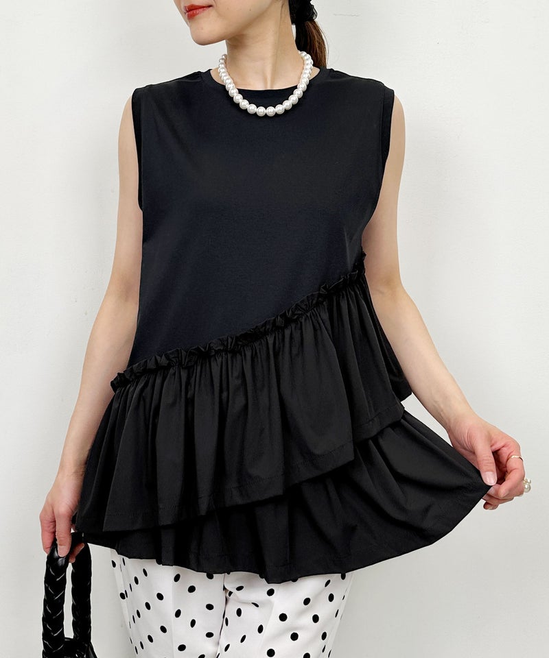 model：H164　着用サイズ：M　ブラック