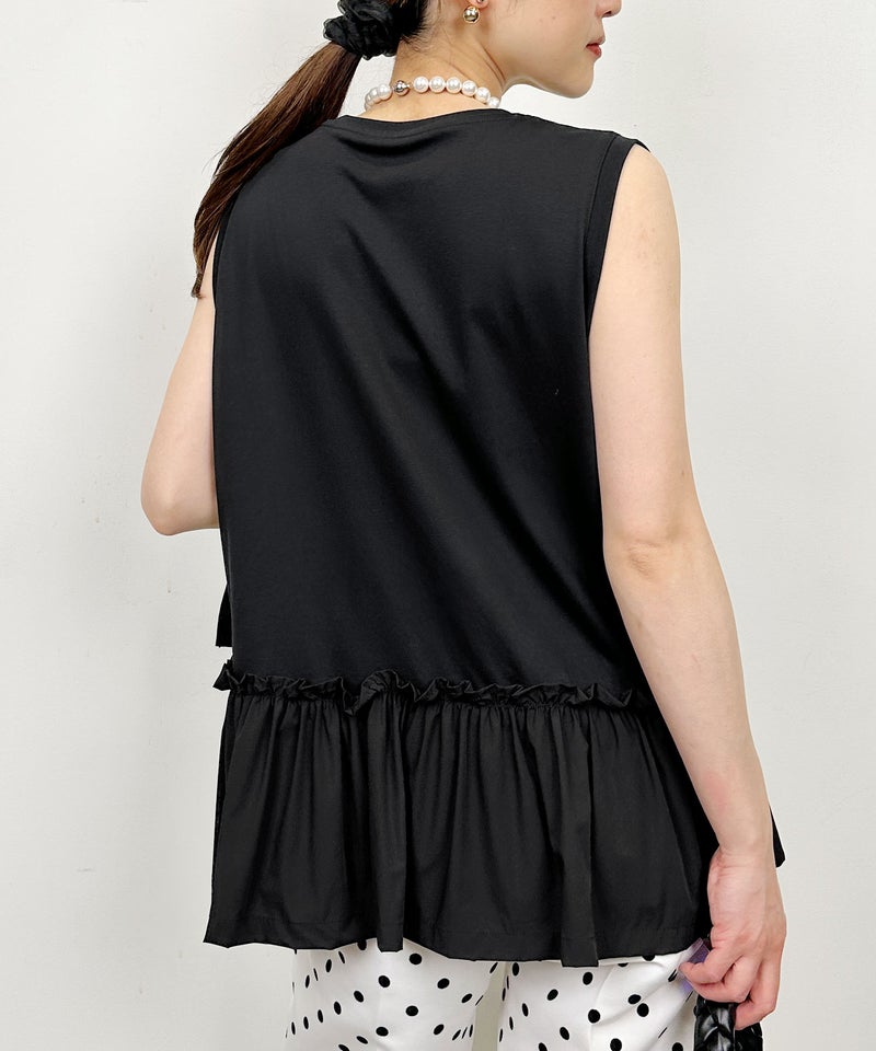 model：H164　着用サイズ：M　ブラック