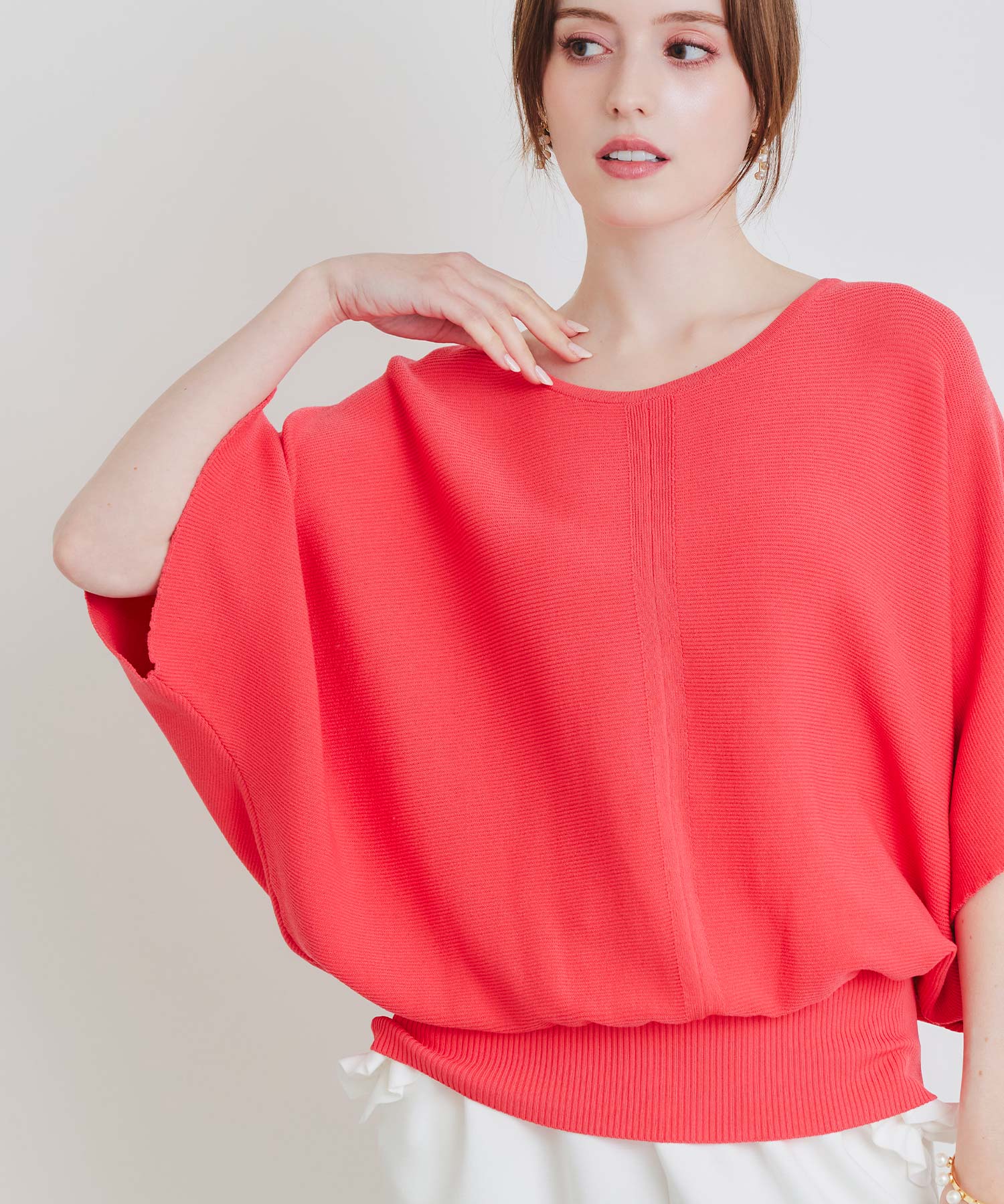 【新品未使用】ドラマ着用　PICCINニット　パープル PICCIN - 【新品未使用】ドラマ着用 PICCINニット パープルの通販 by