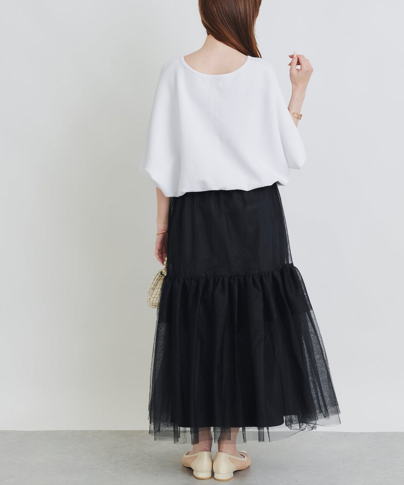 model：H160　着用サイズ：M　オフホワイト