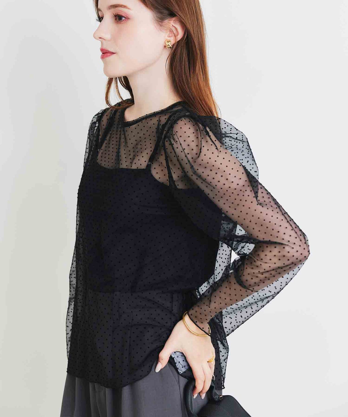 model：H160　着用サイズ：M