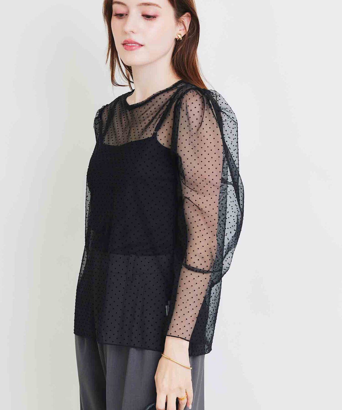 model：H160　着用サイズ：M