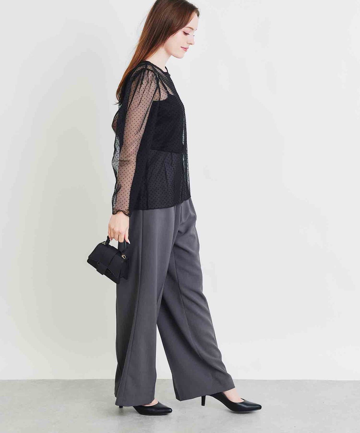 model：H160　着用サイズ：M