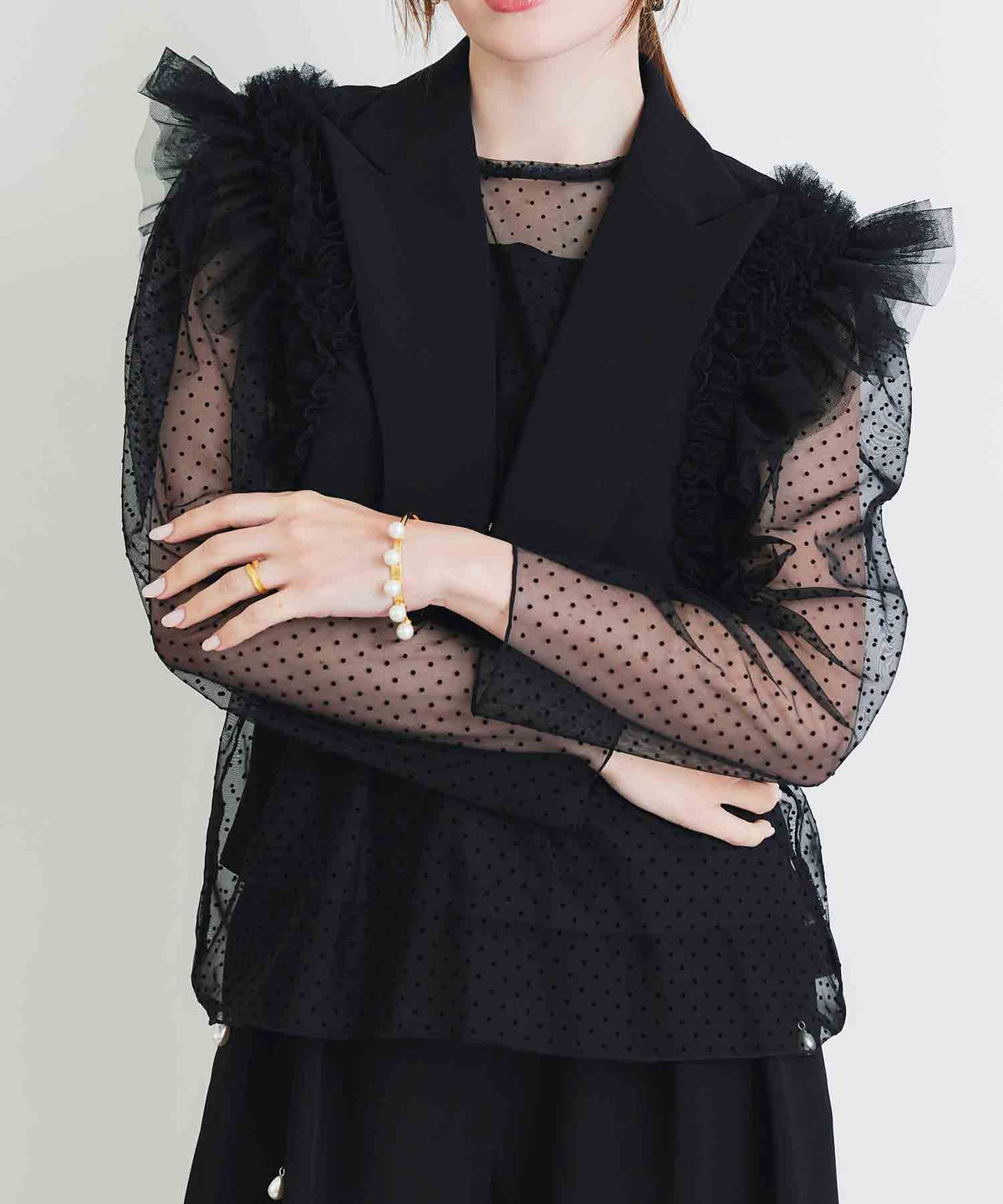 model：H160　着用サイズ：M