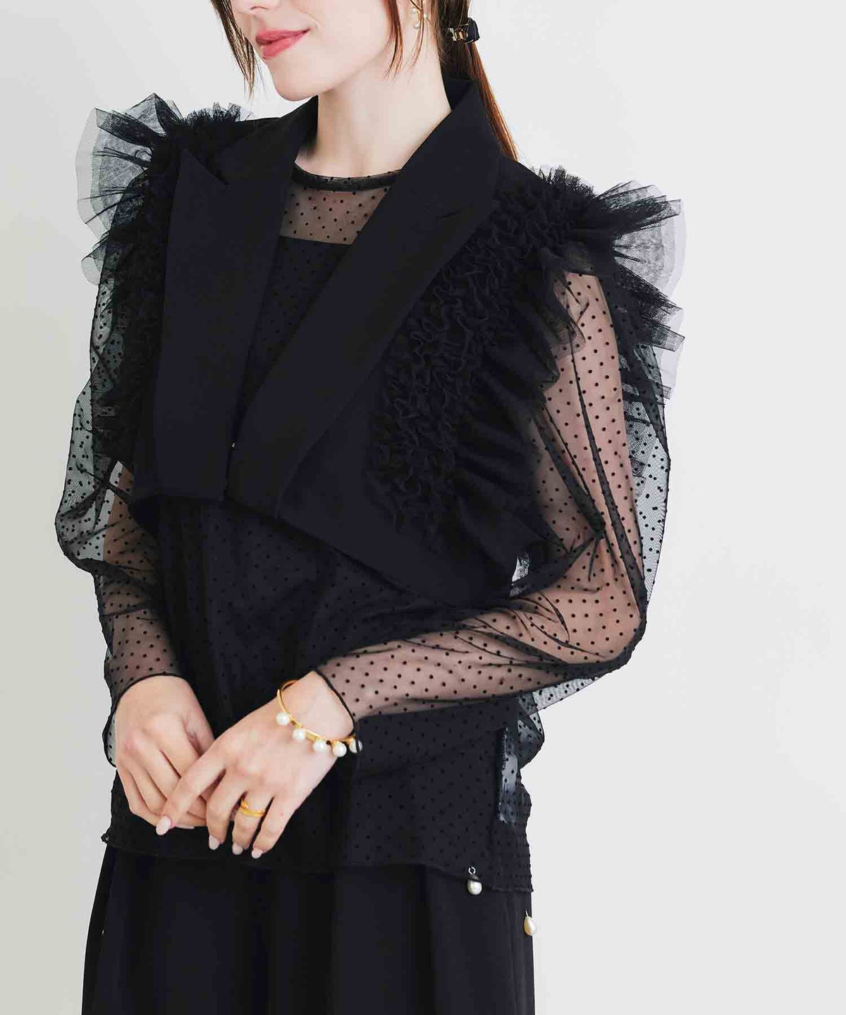 model：H160　着用サイズ：M