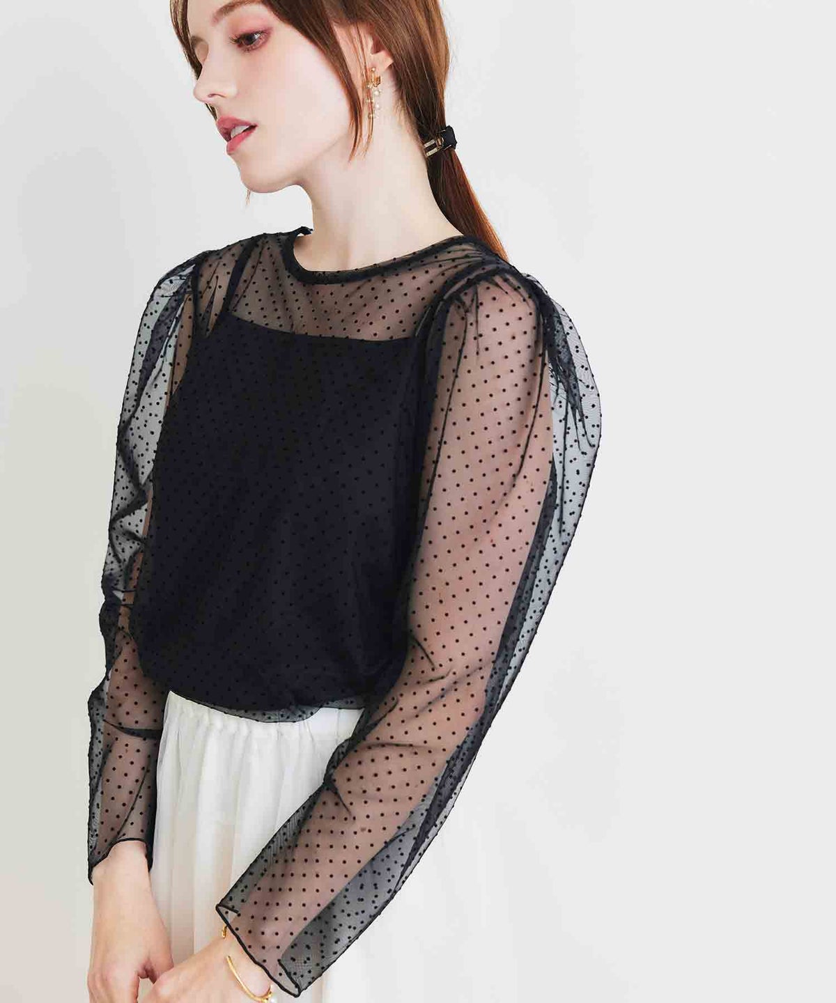 model：H160　着用サイズ：M