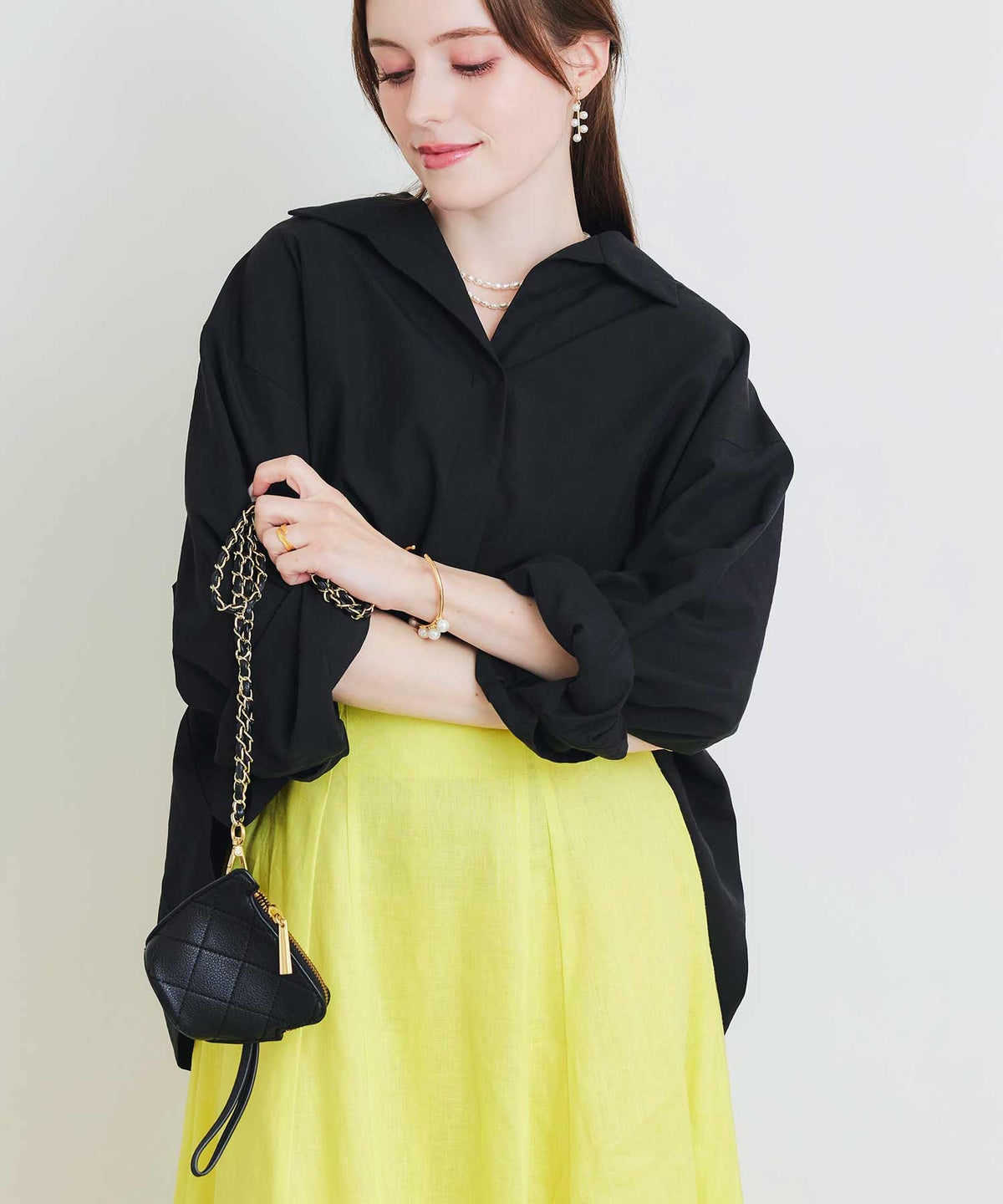 model：H160　着用サイズ：M