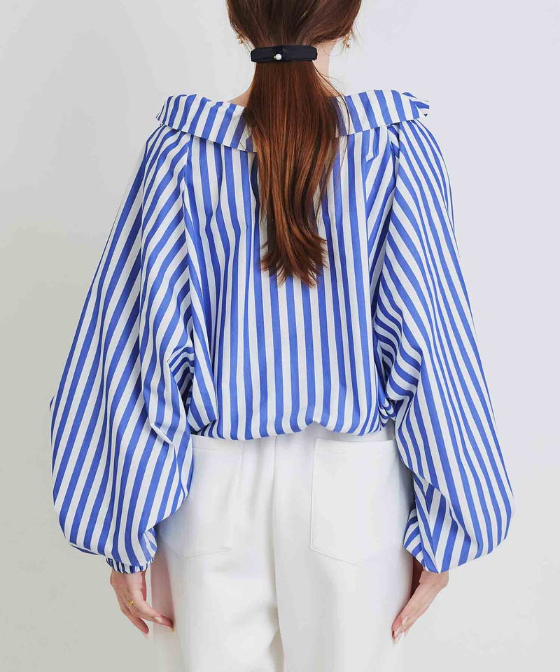 model：H160　着用サイズ：M　ブルー系その他