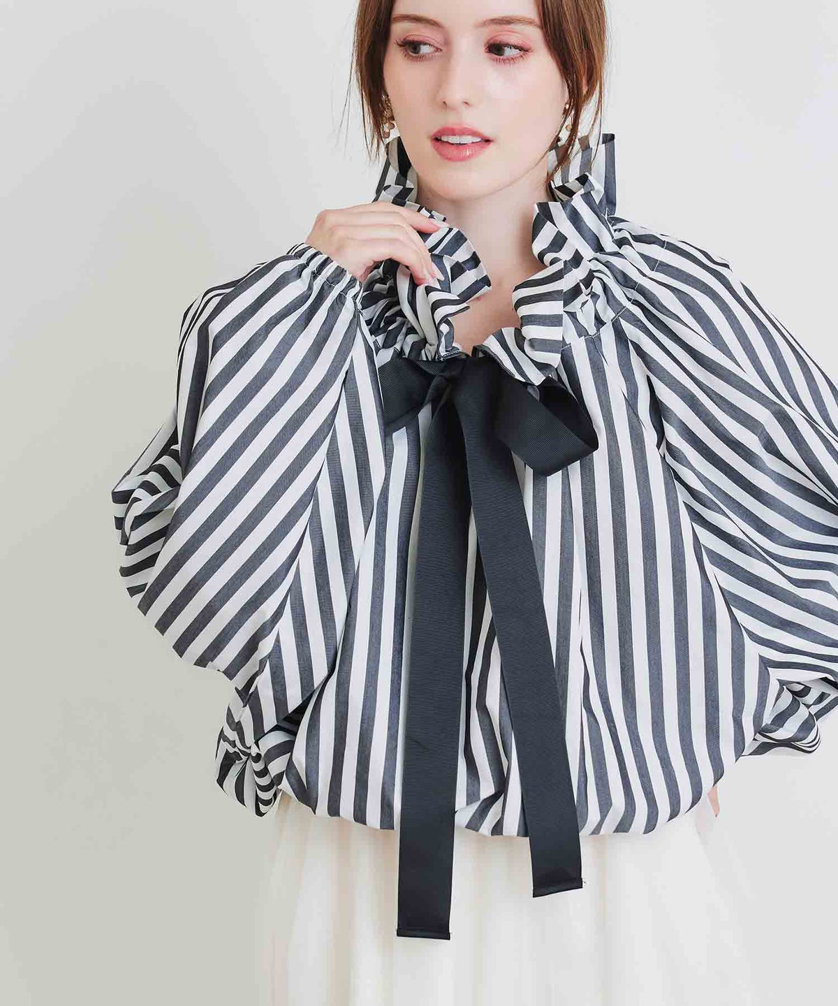 model：H160　着用サイズ：M　ブラック系その他