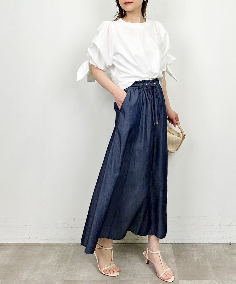 model：H164　着用サイズ：M　ネイビー