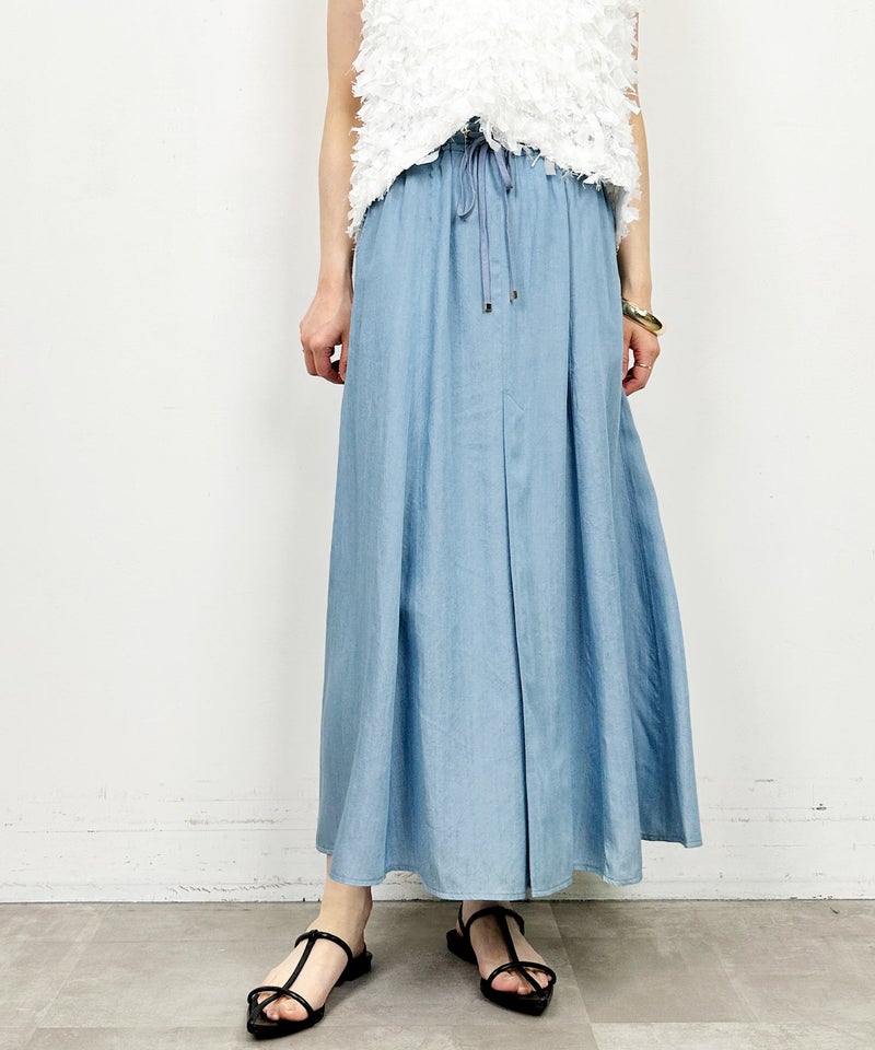 model：H164　着用サイズ：M　ライトブルー