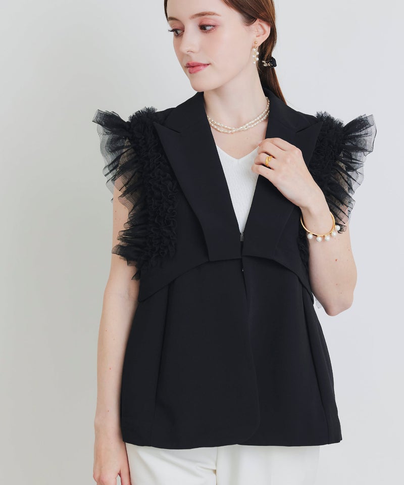 model：H160　着用サイズ：M　ブラック