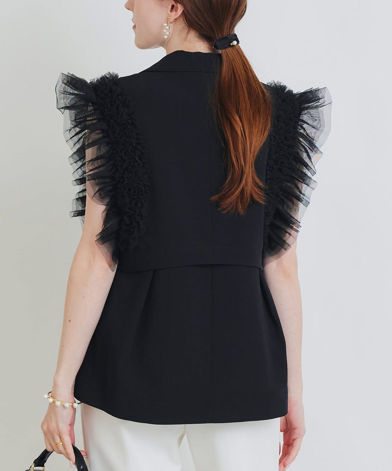 model：H160　着用サイズ：M　ブラック