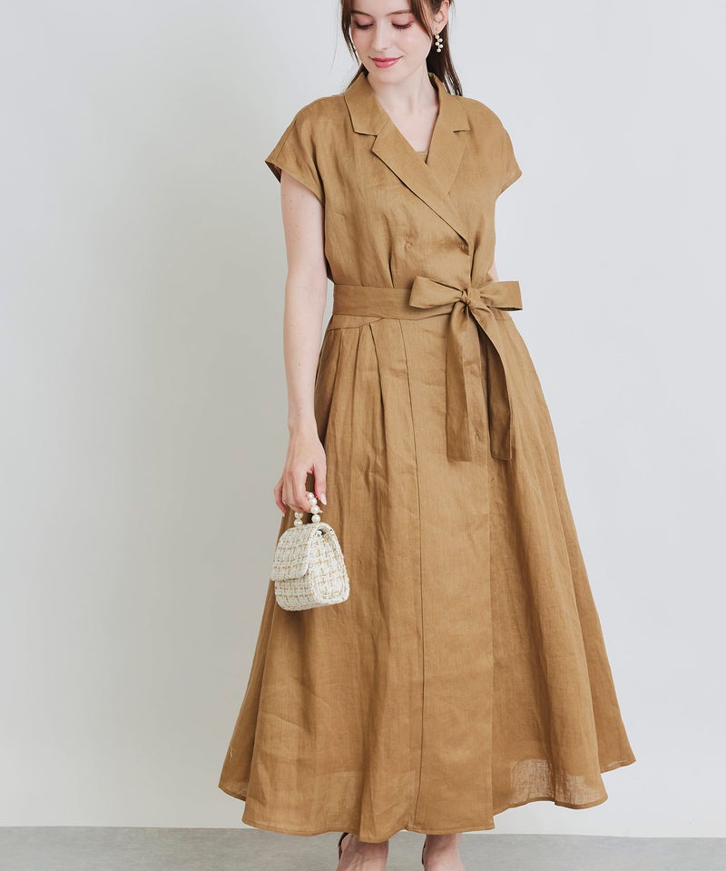 model：H160　着用サイズ：M　モカ