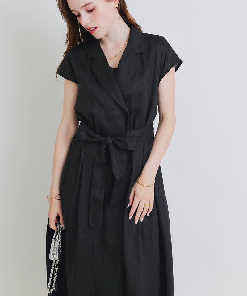 model：H160　着用サイズ：M　ブラック