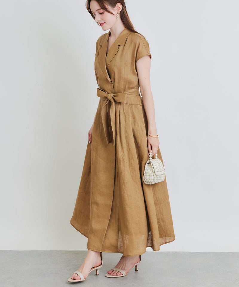 model：H160　着用サイズ：M　モカ