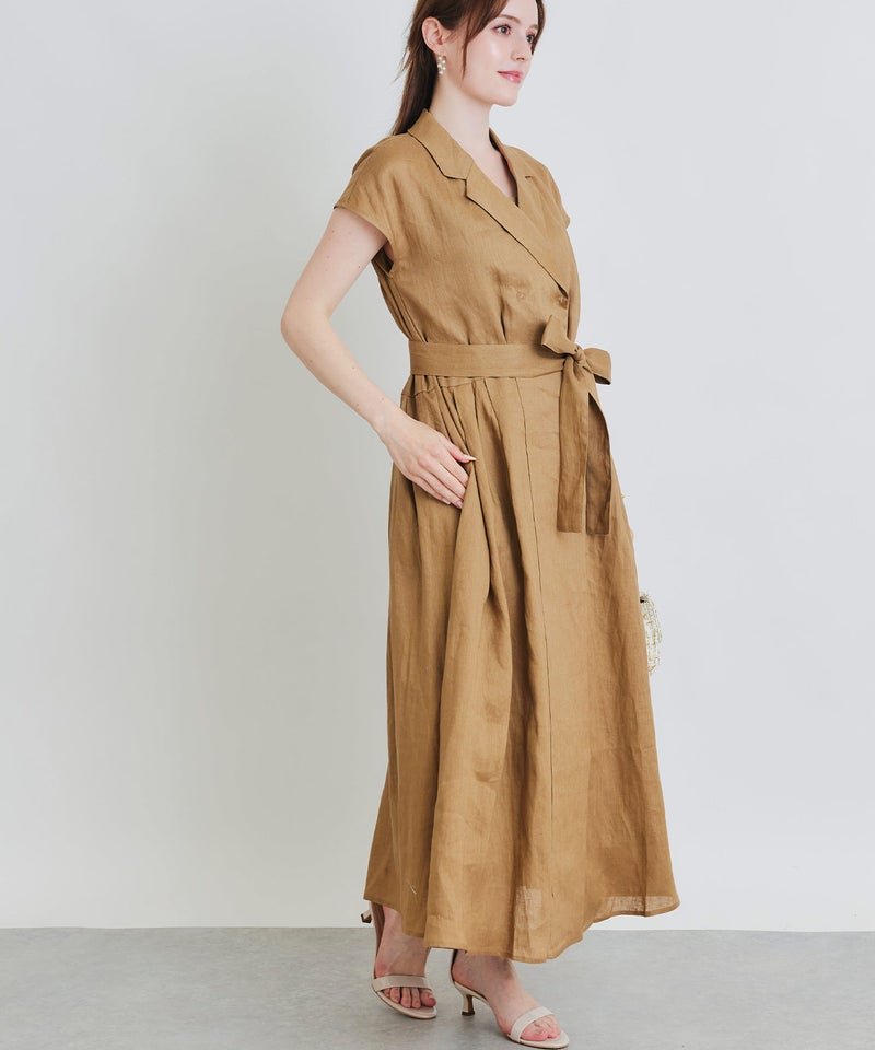 model：H160　着用サイズ：M　モカ