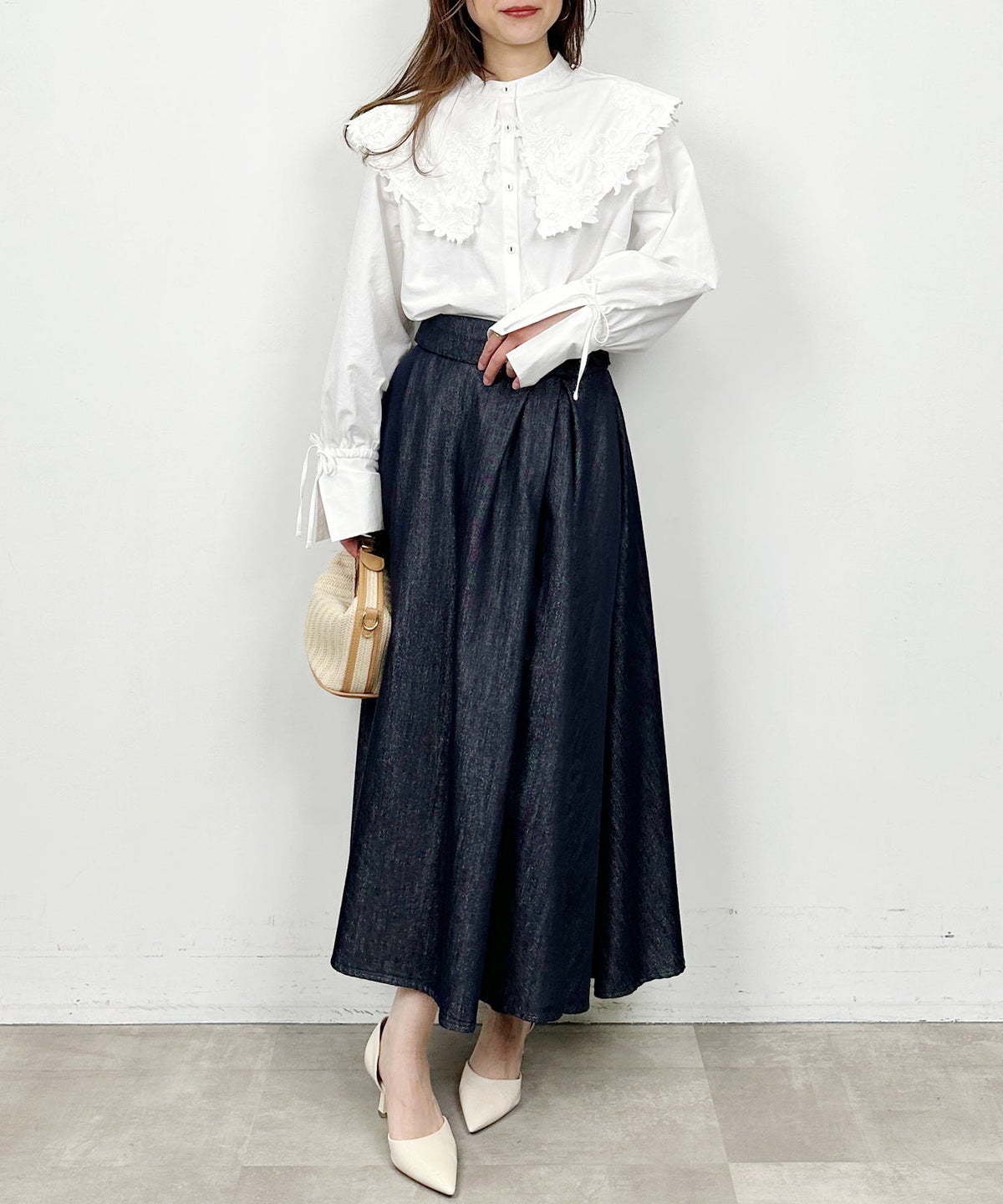 model：H164　着用サイズ：M