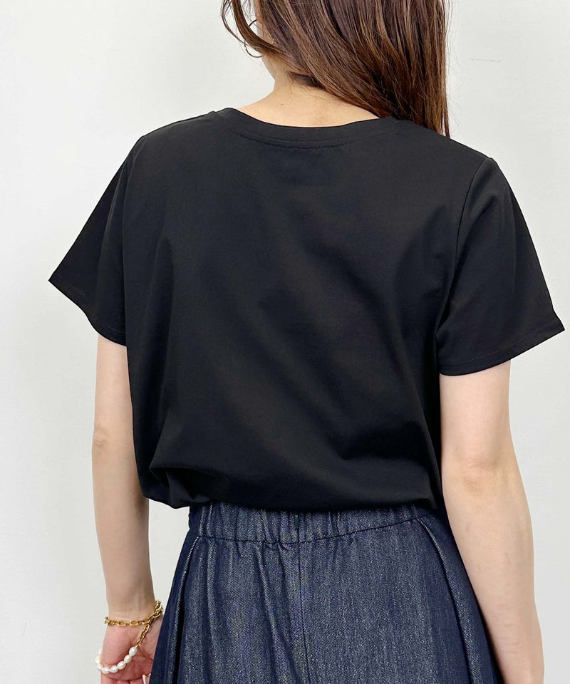 model：H164　着用サイズ：M　ブラック