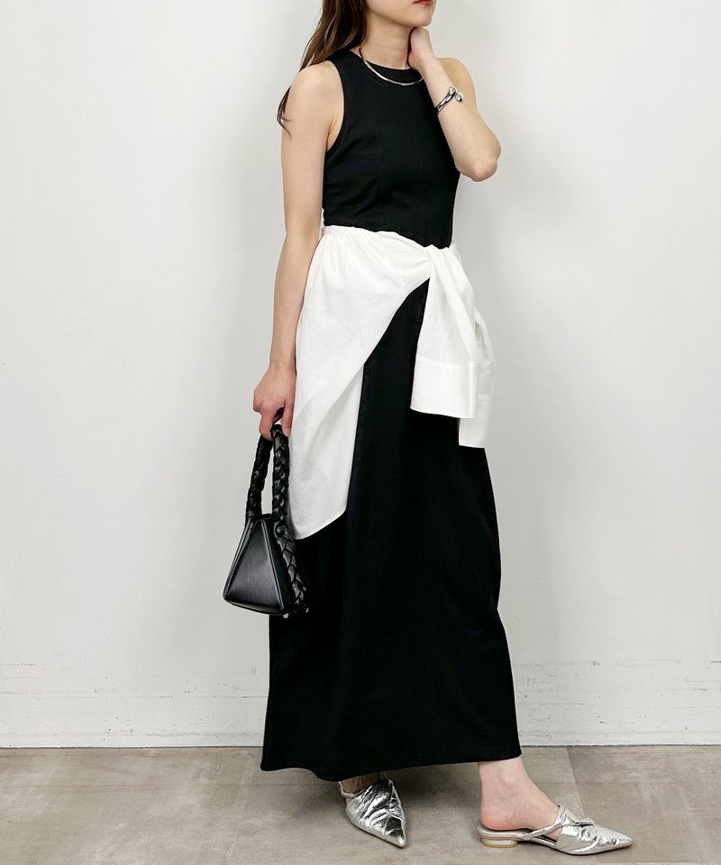 model：H164　着用サイズ：M　ブラック