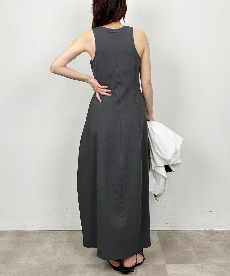 model：H164　着用サイズ：M　グレー