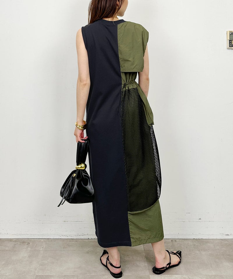 model：H164　着用サイズ：M　ネイビー