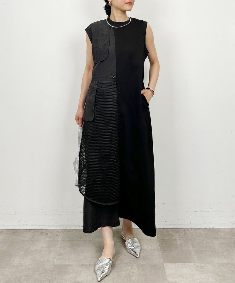 model：H164　着用サイズ：M　ブラック