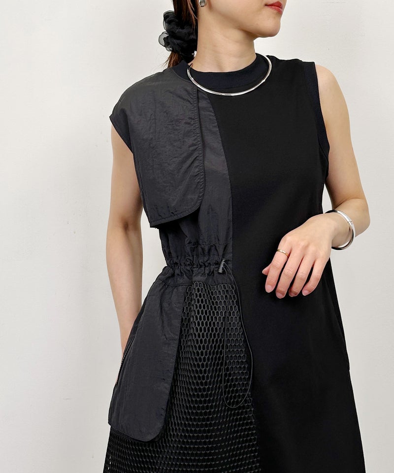 model：H164　着用サイズ：M　ブラック