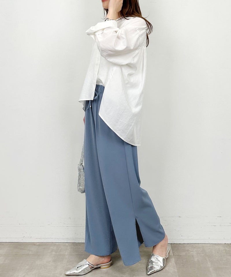 model：H164　着用サイズ：M　ブルー