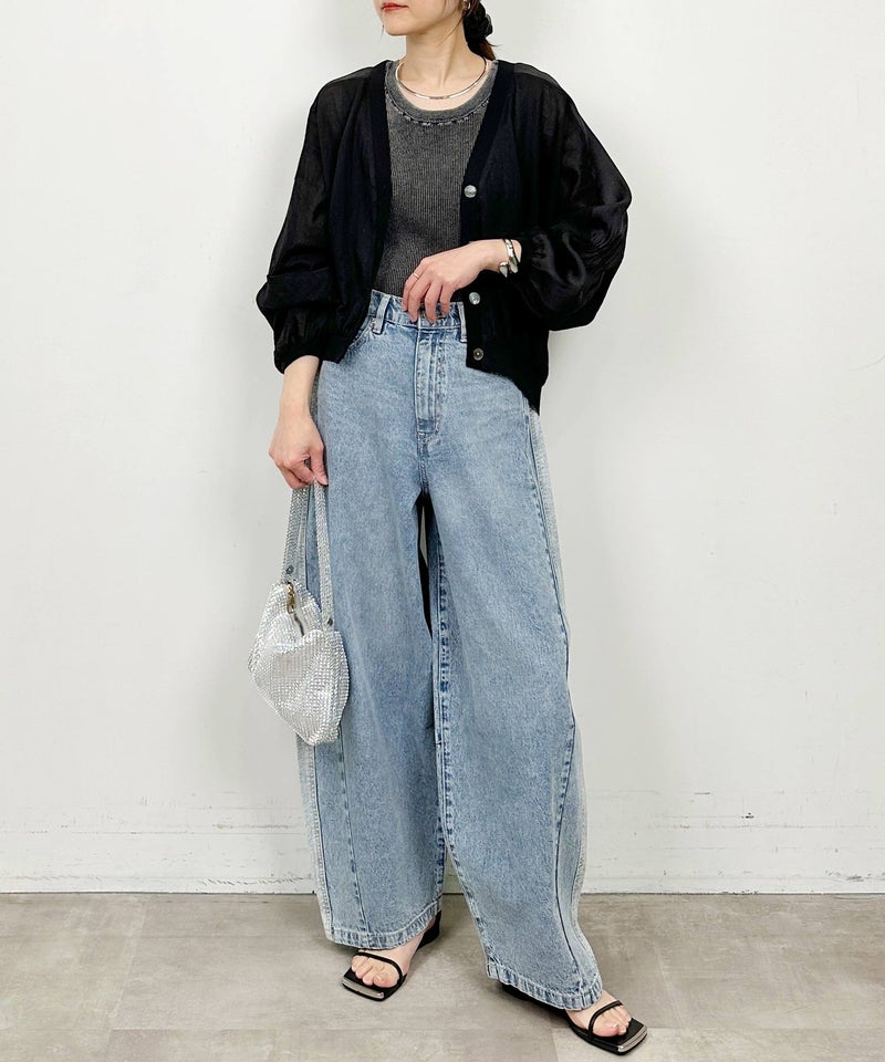 model：H164　着用サイズ：M　ブラック