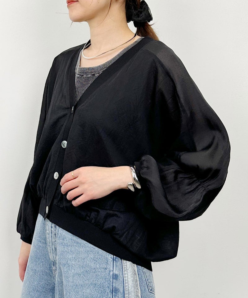 model：H164　着用サイズ：M　ブラック