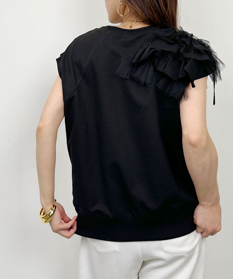 model：H164　着用サイズ：M　ブラック