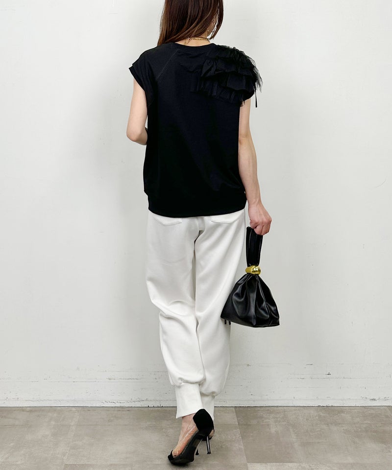 model：H164　着用サイズ：M　ブラック