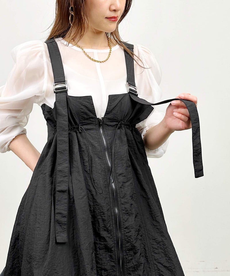 model：H164　着用サイズ：M　ブラック