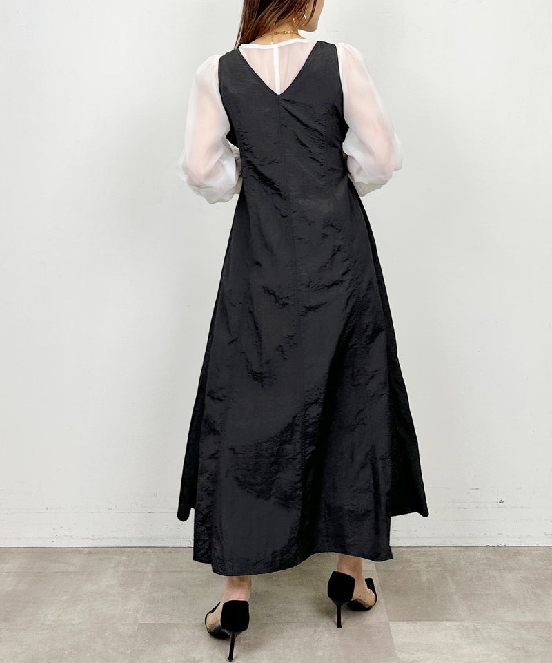 model：H164　着用サイズ：M　ブラック