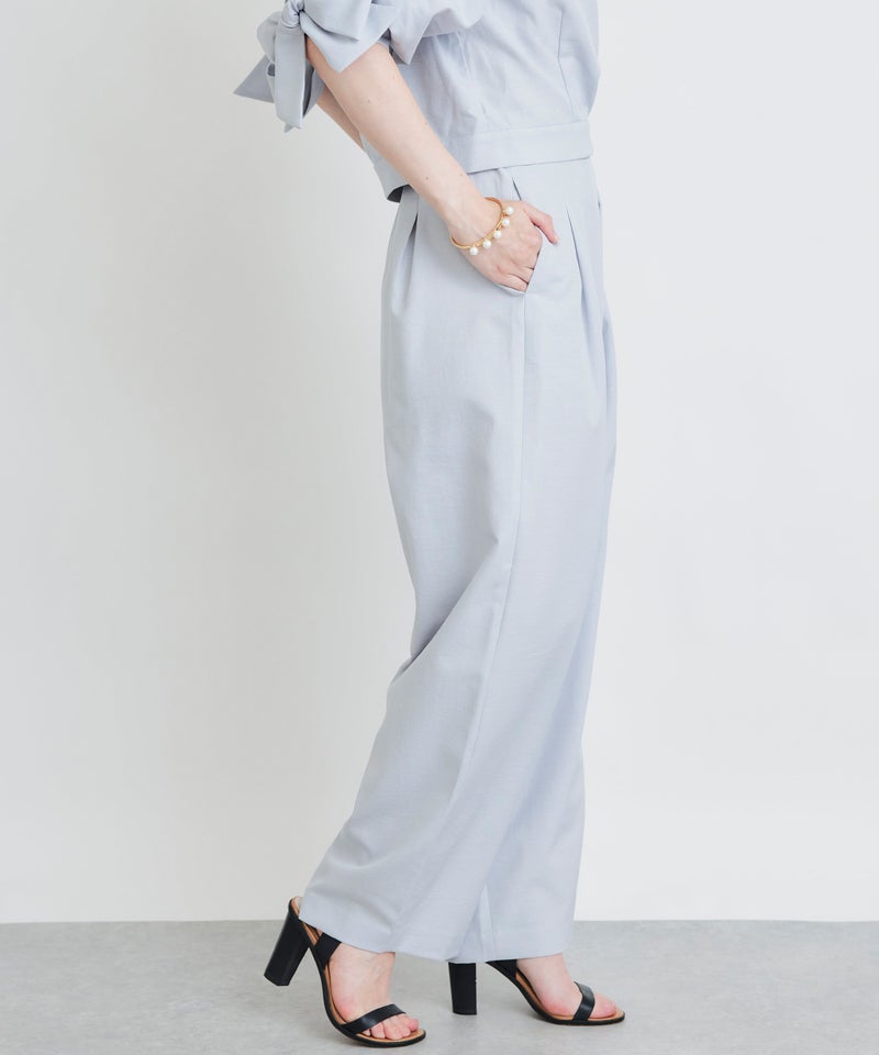 model：H160　着用サイズ：M　グレー　セットアップで