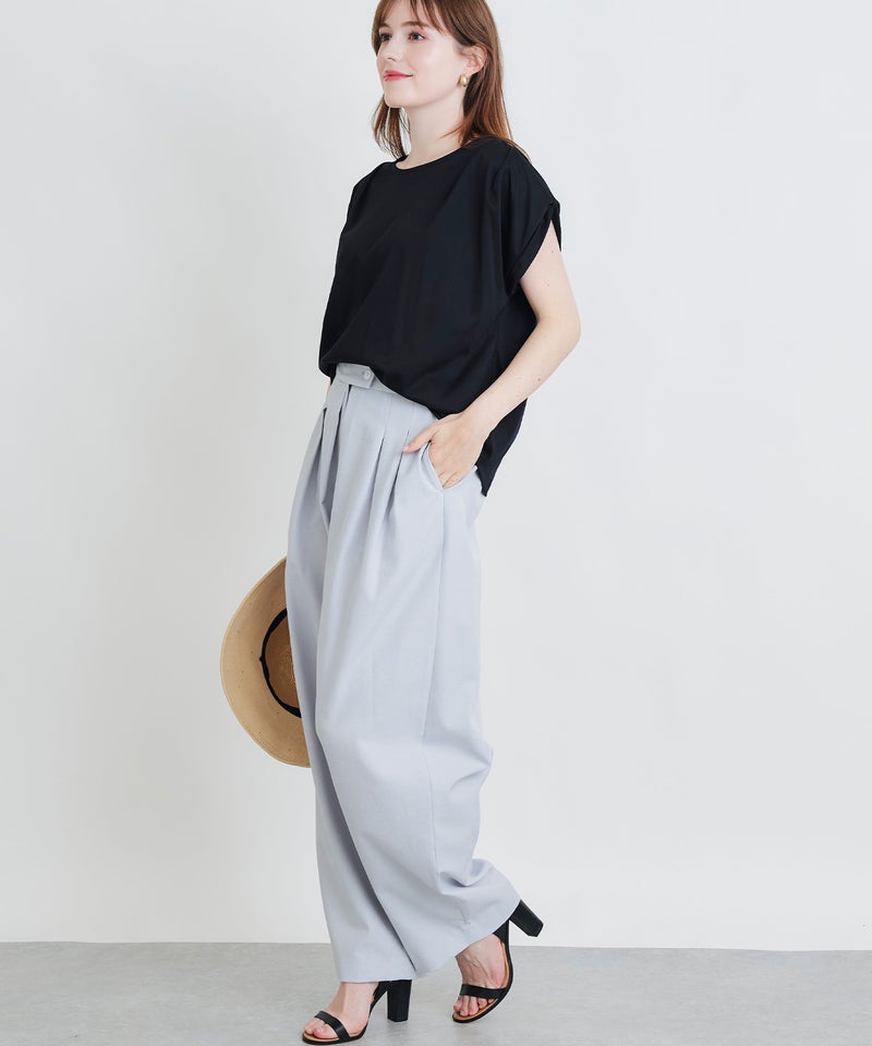 model：H160　着用サイズ：M　ブラック
