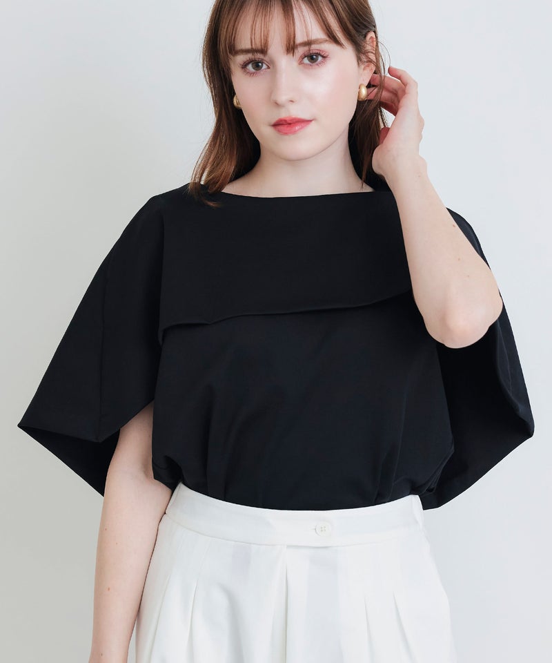 model：H160　着用サイズ：M　ブラック