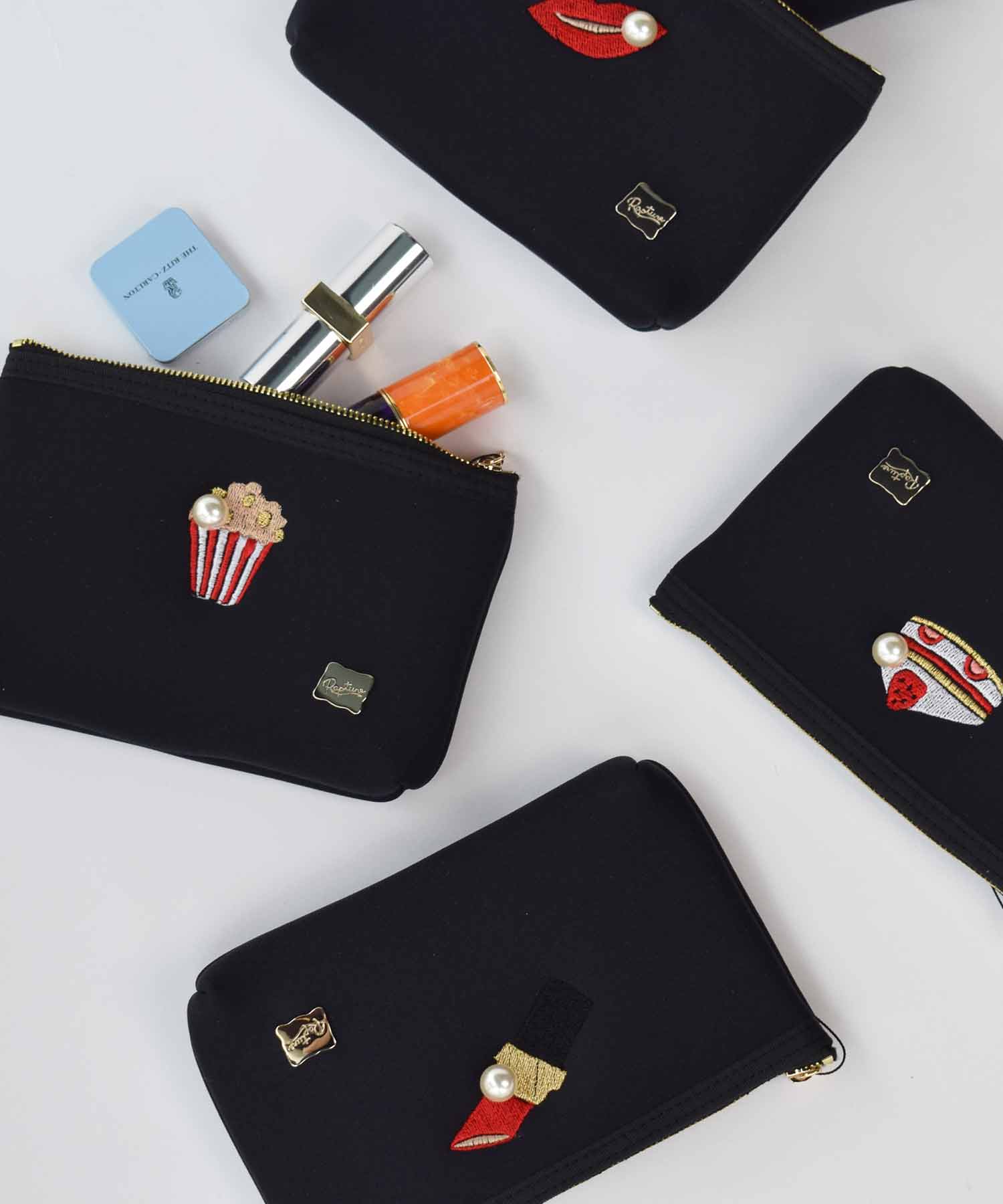 ネイプルズ モチーフ刺繍ポーチ Sサイズ | PICCIN (ピッチン) 公式通販