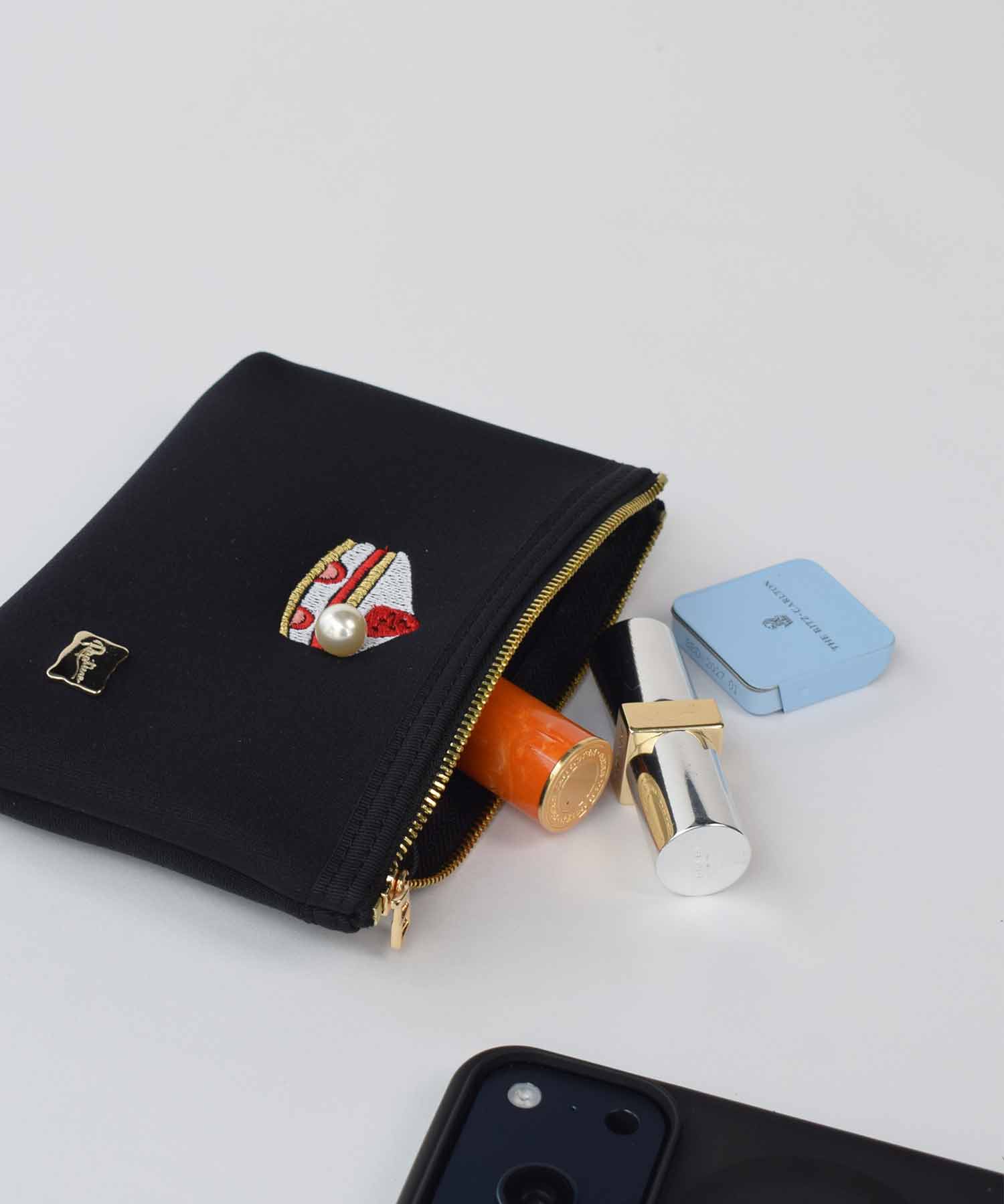 ネイプルズ モチーフ刺繍ポーチ Sサイズ | PICCIN (ピッチン) 公式通販