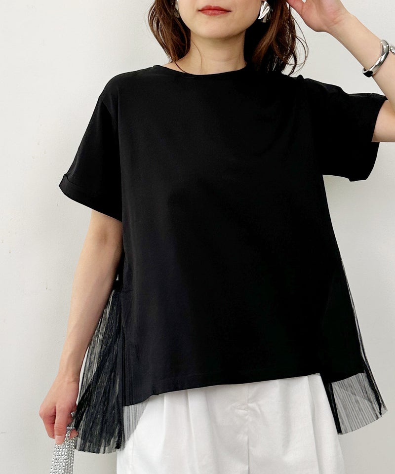 model：H164　着用サイズ：M　ブラック