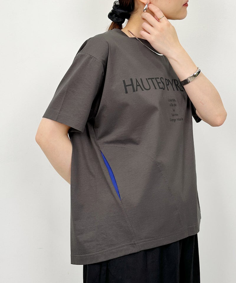 model：H164　着用サイズ：M　チャコールグレー