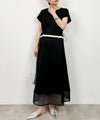 model：H164　着用サイズ：M　ブラック