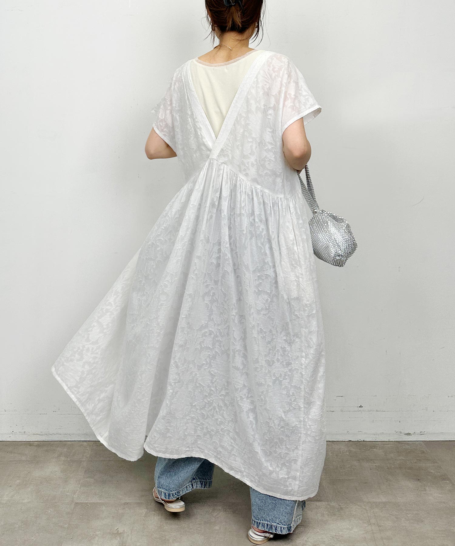 極美品 ボールジィ　ジャガード ワンピース　トゥモローランド　オケージョン　Ｓ WEB限定】前後2WAYジャガードワンピース | PICCIN (ピッチン) 公式通販