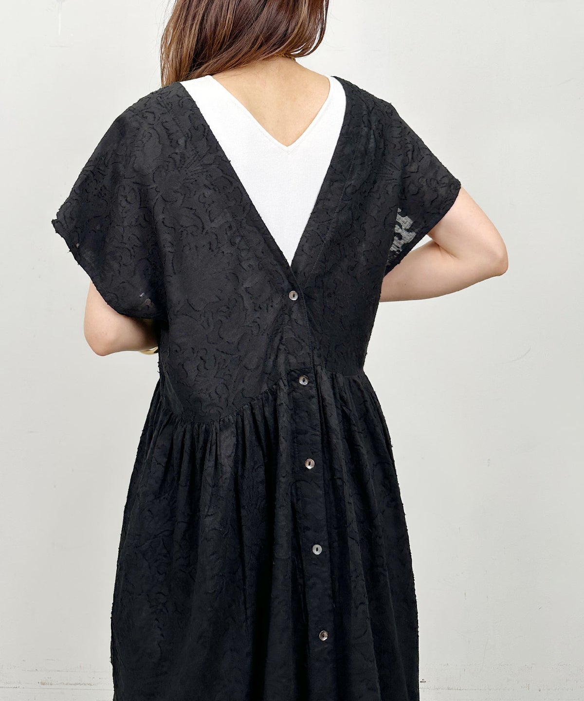 model：H164　着用サイズ：M　ブラック　2WAYバージョン