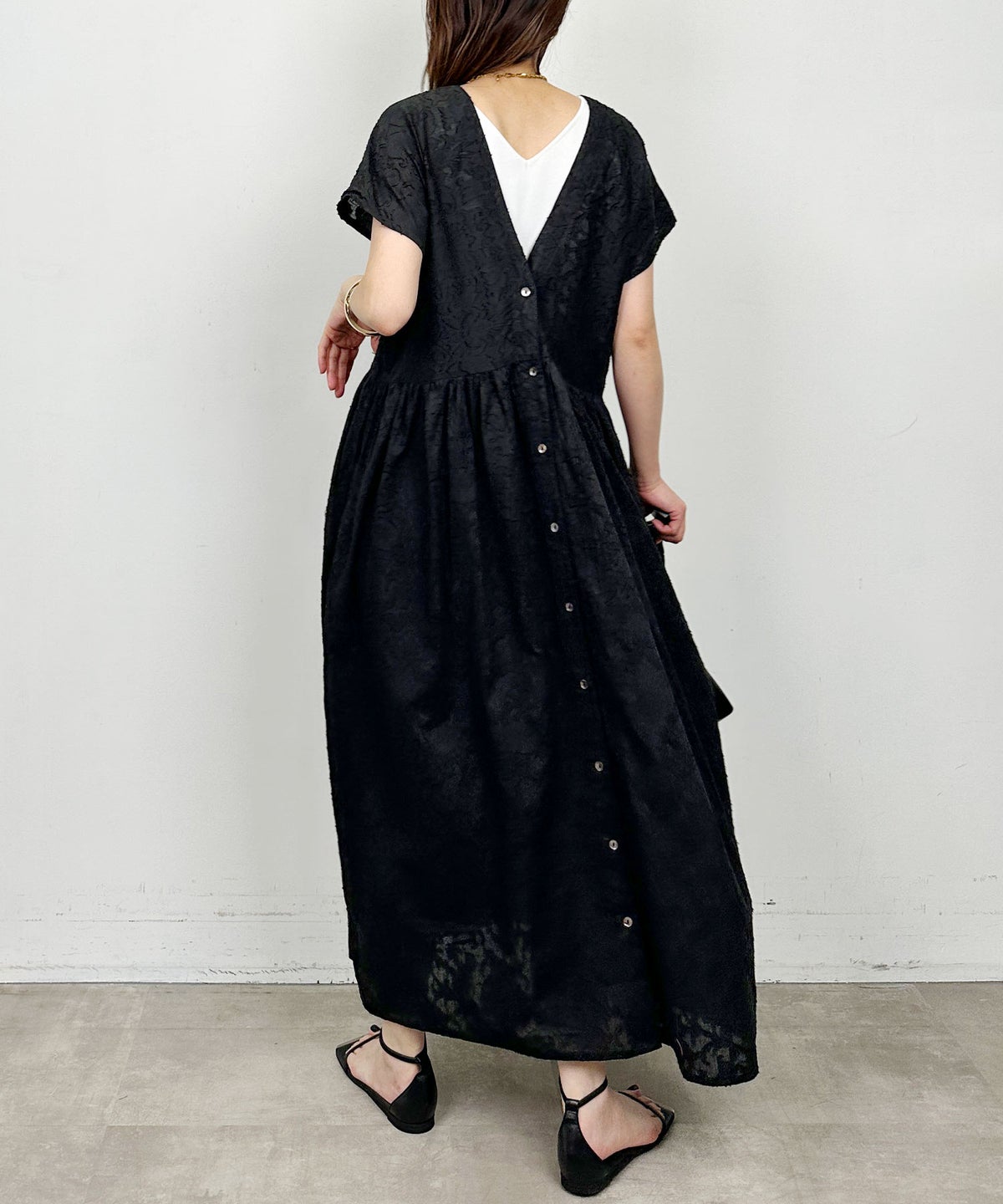 model：H164　着用サイズ：M　ブラック　2WAYバージョン