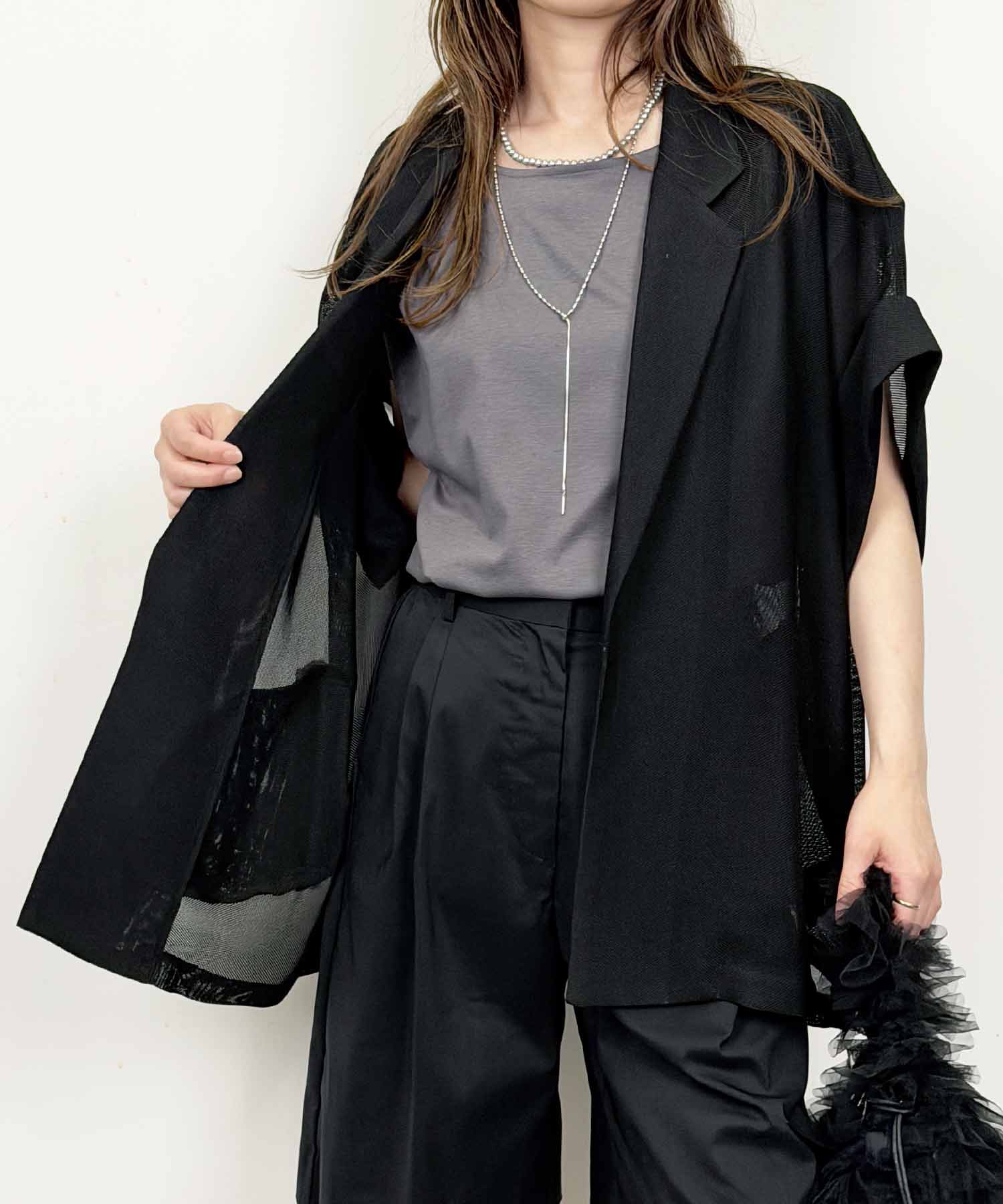 WEB先行販売】メッシュ半袖ジャケット | PICCIN (ピッチン) 公式通販