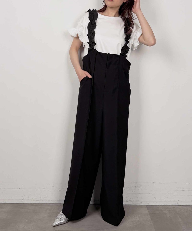 model：H164　着用サイズ：M　オフホワイト（無地）
